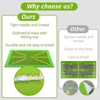 Golf Training Mat for Swing Detection Batting Path Feedback Practice Hitting Mats Golf Training Aids Equipment Outdoor IndoorEstaliosFitEstaliosFit183651632;20260421;17768092520n6CJ