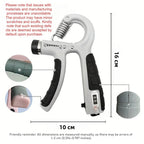 Grip Strength Trainer Forearm Strengthener Hand Squeezer Adjustable Resistance Hand Grip Strengthener for Muscle Building.
