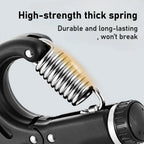 Grip Strength Trainer Forearm Strengthener Hand Squeezer Adjustable Resistance Hand Grip Strengthener for Muscle Building.
