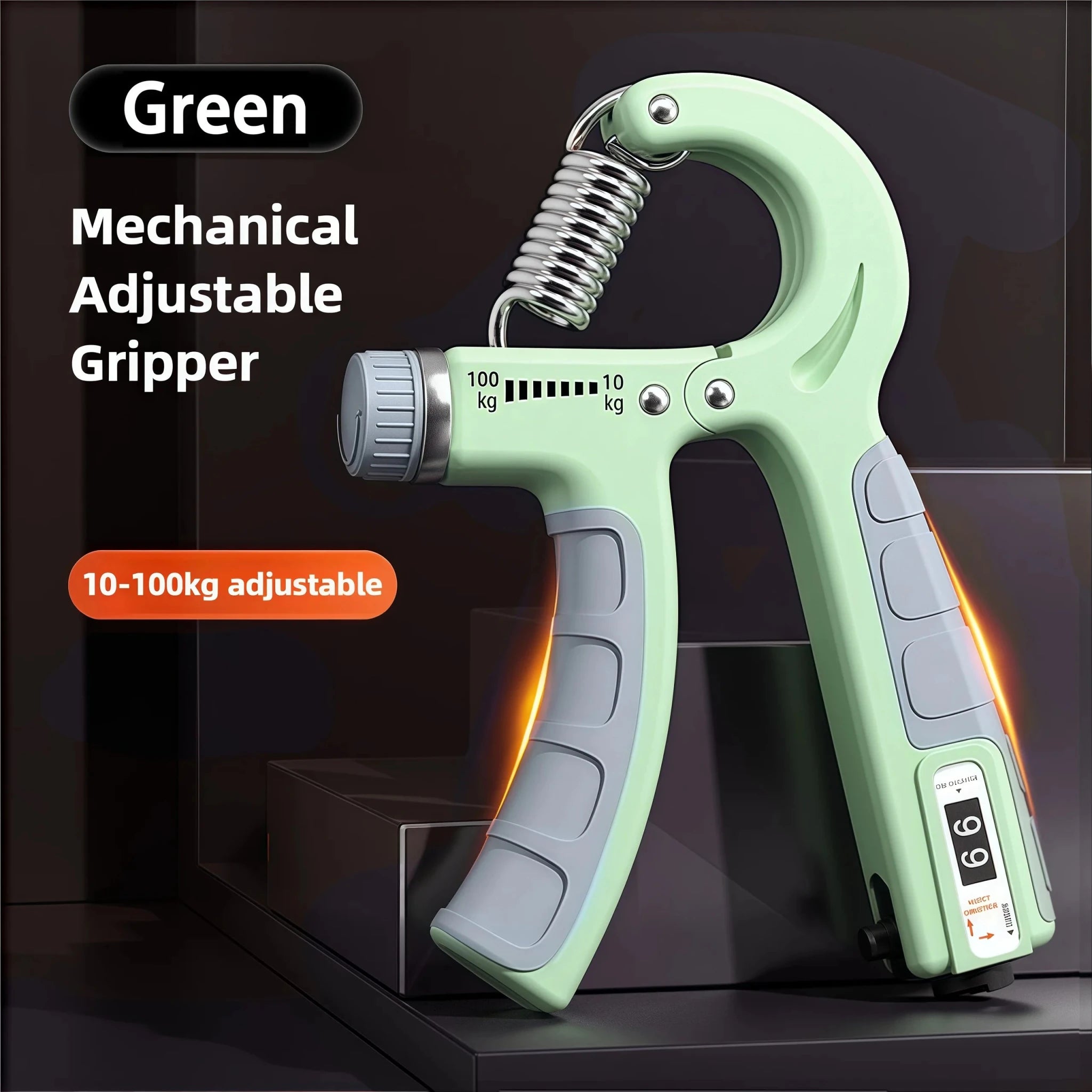 Grip Strength Trainer Forearm Strengthener Hand Squeezer Adjustable Resistance Hand Grip Strengthener for Muscle Building.