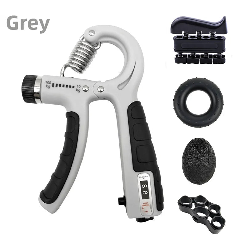 Grip Strength Trainer Forearm Strengthener Hand Squeezer Adjustable Resistance Hand Grip Strengthener for Muscle Building.