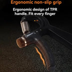 Grip Strength Trainer Hand Exerciser Adjustable Resistance Finger Strengthener Hand Grip Trainer With Counter And For Athletes.