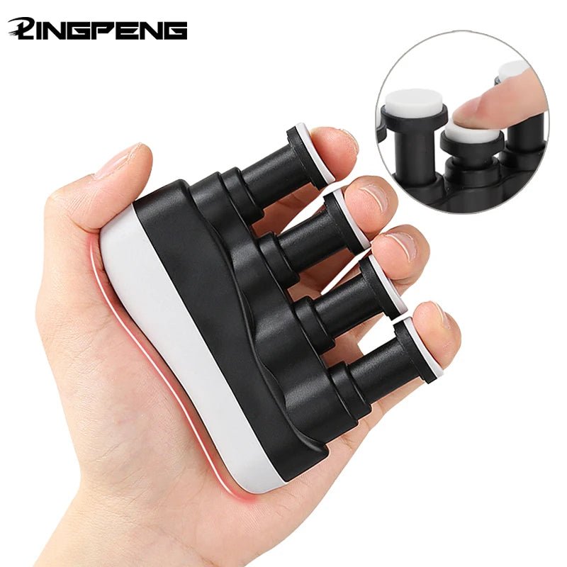 Guitar Hand Grip Finger Exerciser Strengthener Power Trainers Medium Tension Home Fitness Equipment Piano Entry Finger Exerciser.