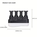 Guitar Hand Grip Finger Exerciser Strengthener Power Trainers Medium Tension Home Fitness Equipment Piano Entry Finger Exerciser.