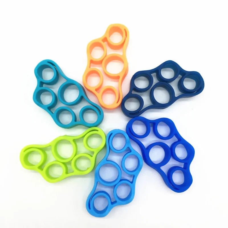 Hand Gripper Silicone Finger Expander Exercise Hand Grip Wrist Strength Trainer Finger Exerciser Resistance Bands Fitness.