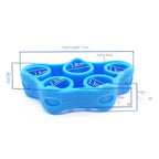 Hand Gripper Silicone Finger Expander Exercise Hand Grip Wrist Strength Trainer Finger Exerciser Resistance Bands Fitness.