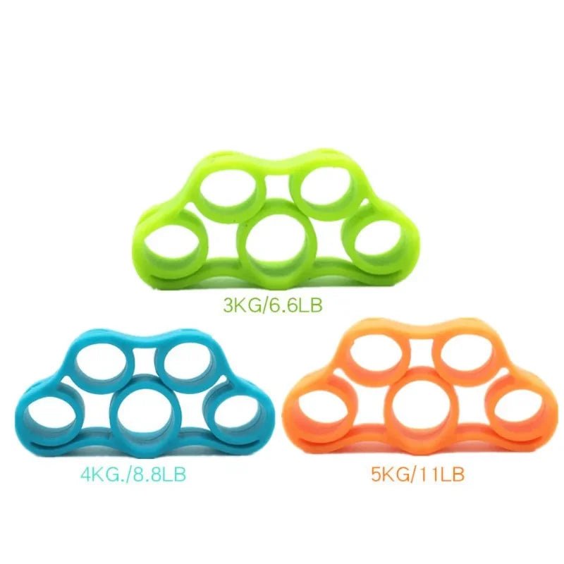 Hand Gripper Silicone Finger Expander Exercise Hand Grip Wrist Strength Trainer Finger Exerciser Resistance Bands Fitness.