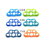 Hand Gripper Silicone Finger Expander Exercise Hand Grip Wrist Strength Trainer Finger Exerciser Resistance Bands Fitness.