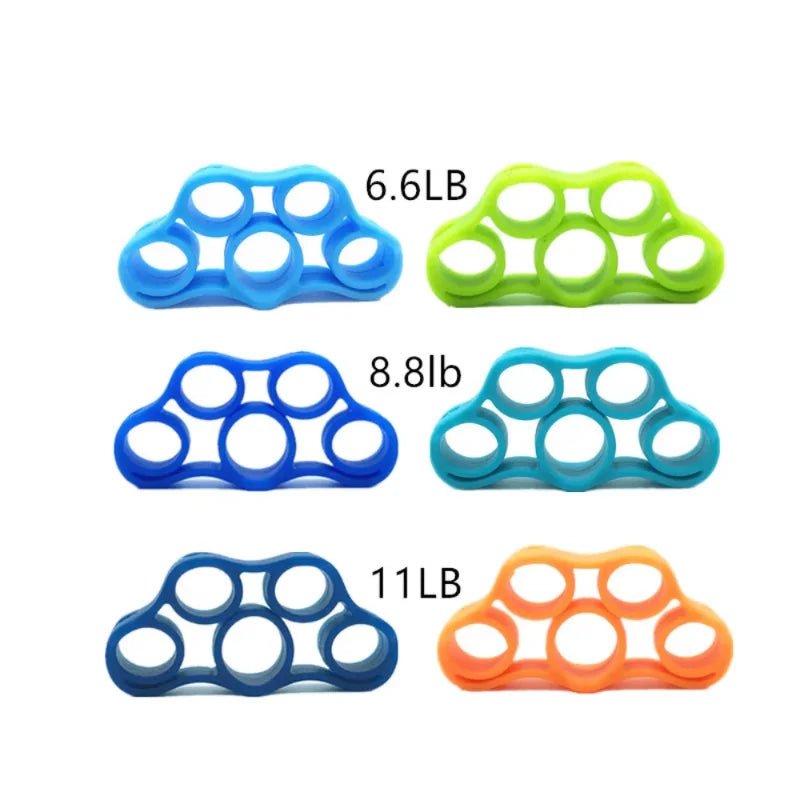 Hand Gripper Silicone Finger Expander Exercise Hand Grip Wrist Strength Trainer Finger Exerciser Resistance Bands Fitness.