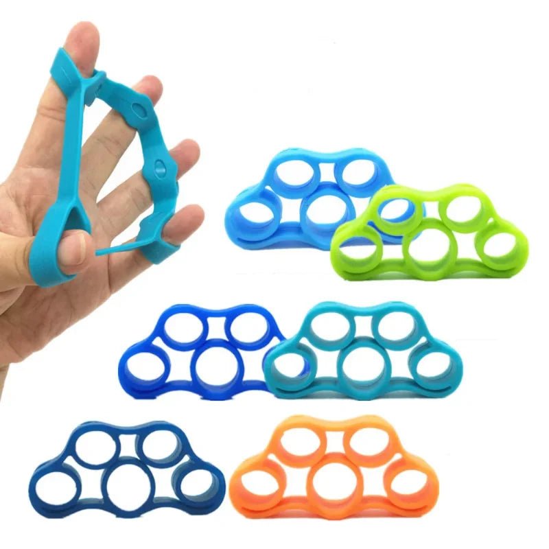 Hand Gripper Silicone Finger Expander Exercise Hand Grip Wrist Strength Trainer Finger Exerciser Resistance Bands Fitness.