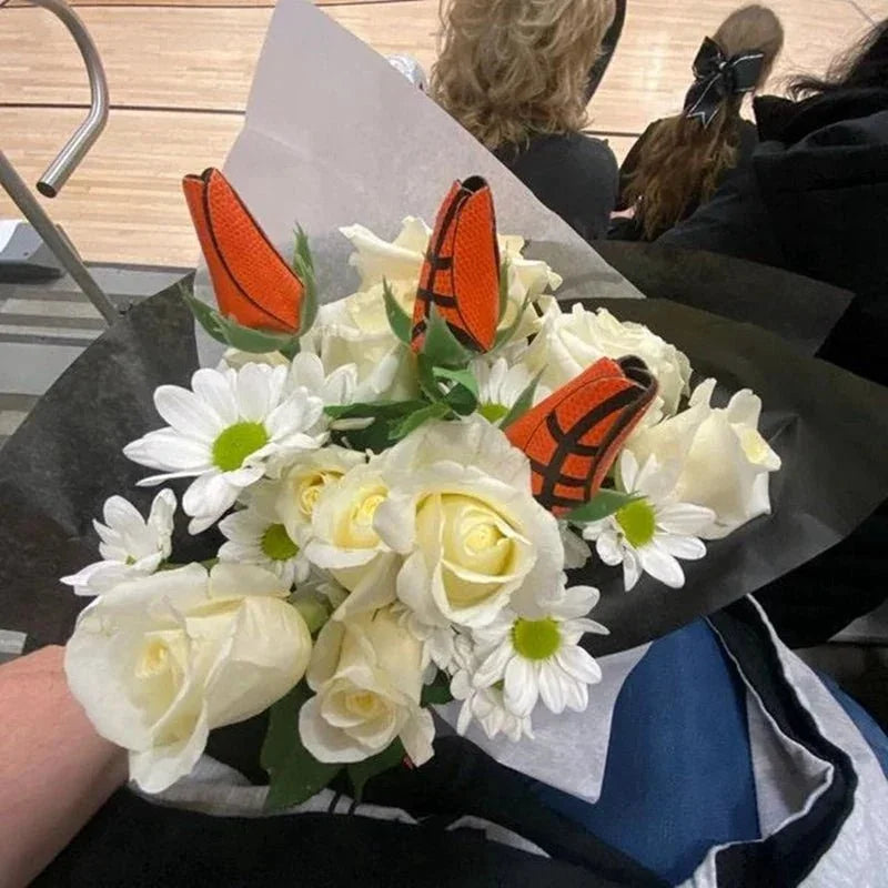 Handmade Leather Softball Rose Artificial Flower Gift SetEstaliosFitEstaliosFit184218404;2026052;1777703628OQzQw
