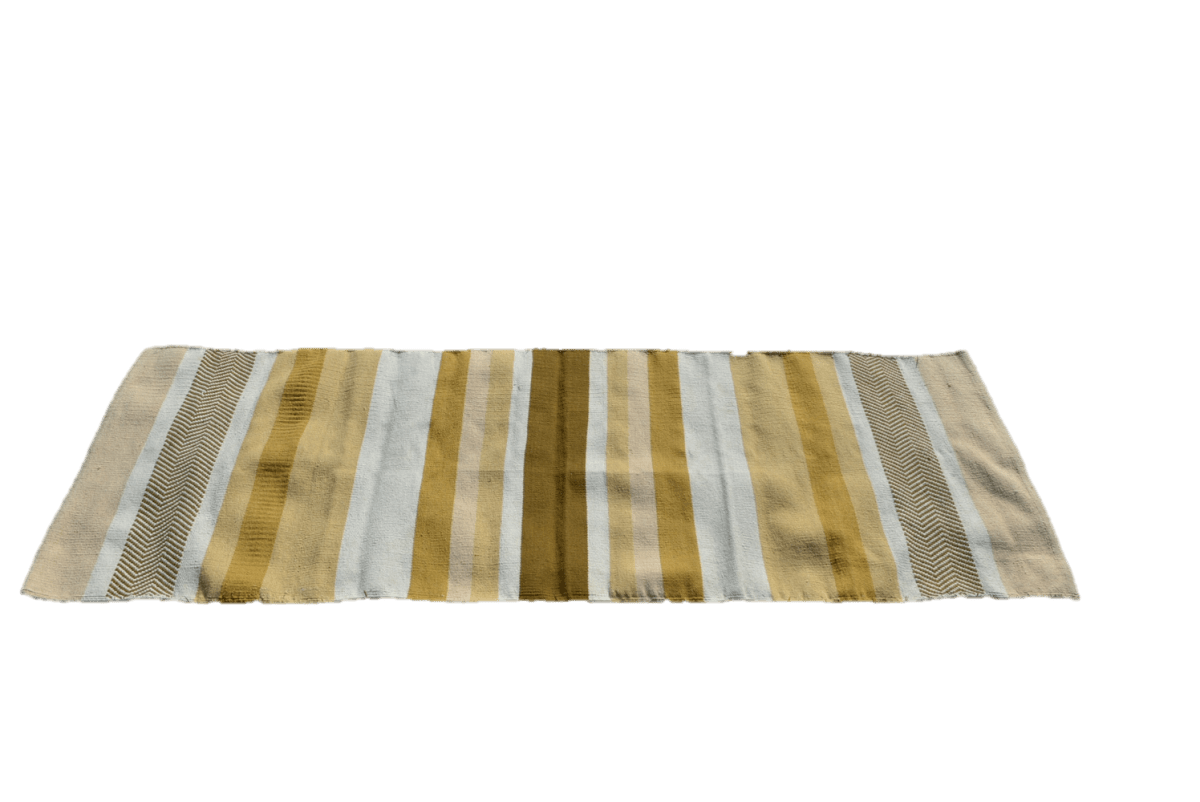 Handwoven cotton Floor Yoga Meditation Prayer RugDC - OMSutraEstaliosFitDC-363573Yoga