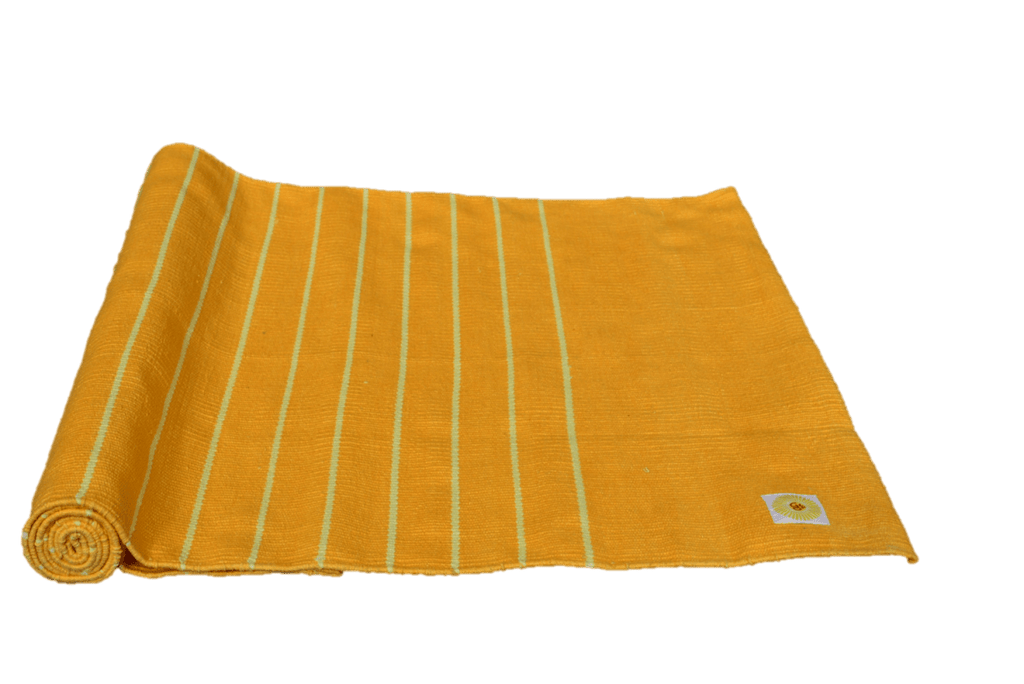 Handwoven cotton Floor Yoga Meditation Prayer RugDC - OMSutraEstaliosFitDC-363573Yoga
