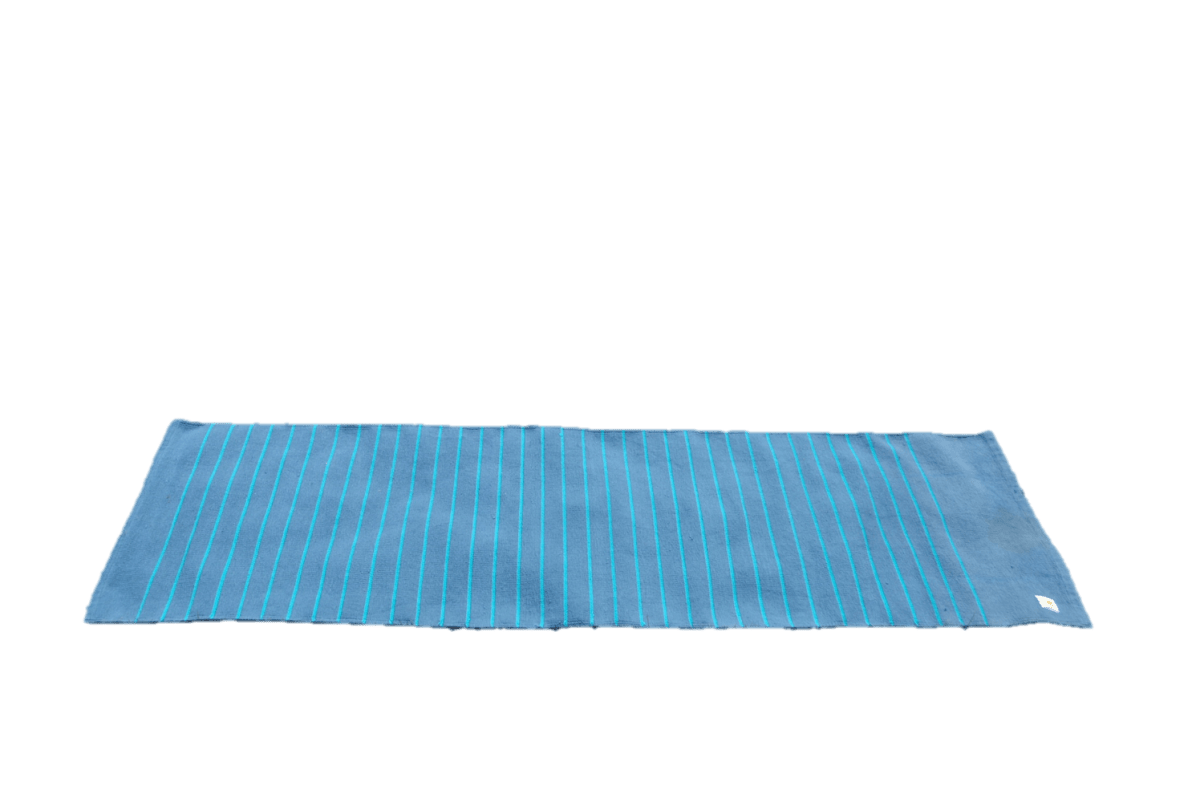 Handwoven cotton Floor Yoga Meditation Prayer RugDC - OMSutraEstaliosFitDC-363573Yoga
