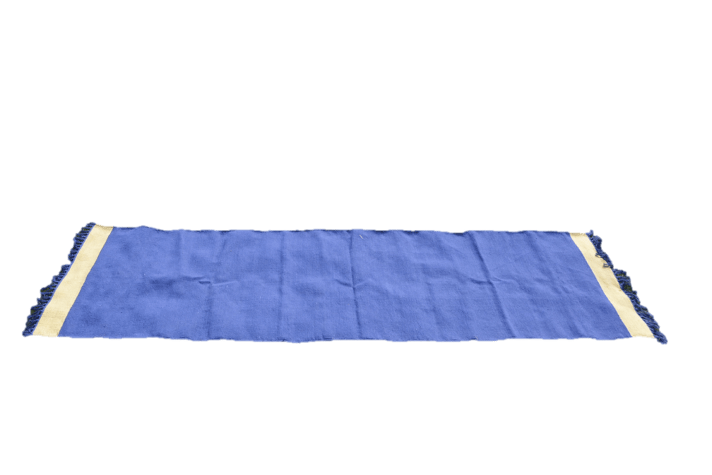 Handwoven cotton Floor Yoga Meditation Prayer RugDC - OMSutraEstaliosFitDC-363573Yoga