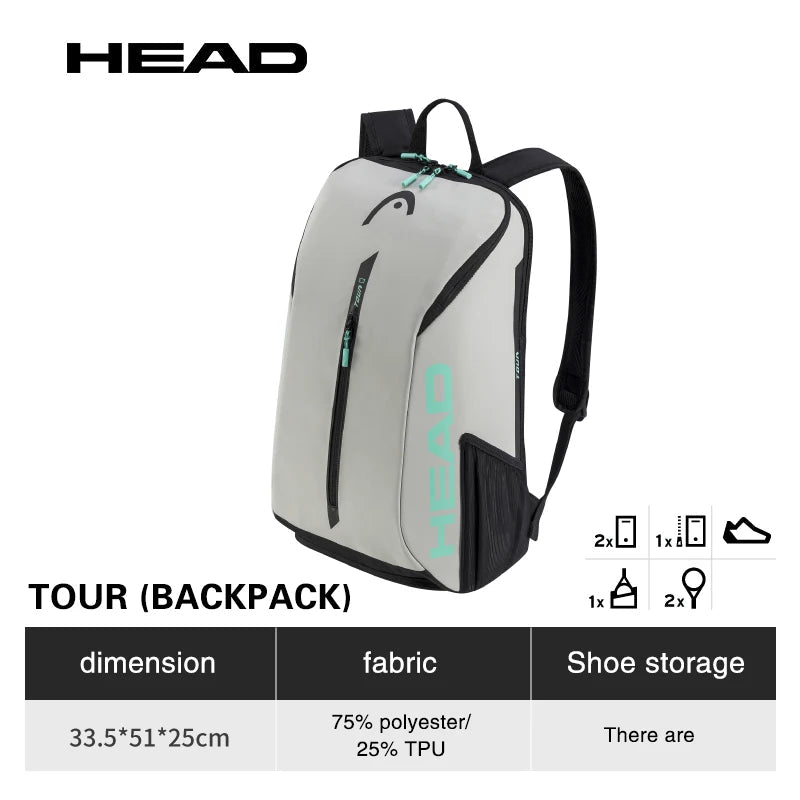 HEAD Tour Team 25L Tennis Racket BackpackEstaliosFitEstaliosFit184216841;2026052;17776961221Rf2E
