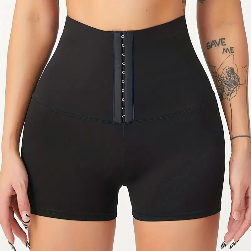 High-Waisted Fitness Leggings for Women with Zipper Closure.
