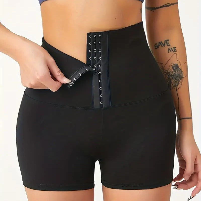 High-Waisted Fitness Leggings for Women with Zipper Closure.