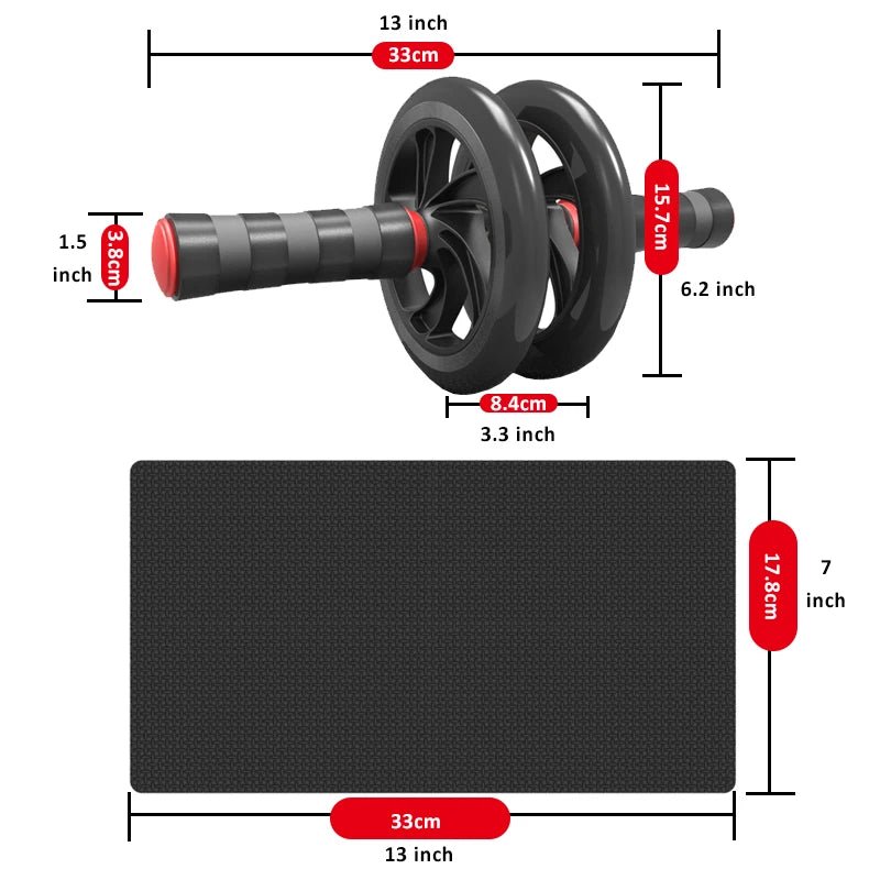Home Abs Roller Wheel Indoor Abdominal Wheel Fitness Equipment Exercise Abdominal MuscleEstaliosFitEstaliosFit184081837;20260429;1777457515GW7iK