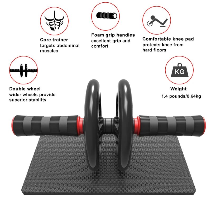 Home Abs Roller Wheel Indoor Abdominal Wheel Fitness Equipment Exercise Abdominal MuscleEstaliosFitEstaliosFit184081837;20260429;1777457515GW7iK