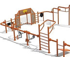 Hot Sale Kids Traction Bar Complex Workout Station Outdoor Fitness Equipment Physical Exercise Training Equipment for Kids ParkEstaliosFitEstaliosFit184447910;2026057;1778180017dWUOI