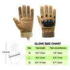 JupiterGear Tactical Military Airsoft Gloves for Outdoor Sports, Paintball, and Motorcycling with Touchscreen Fingertip CapabilityDC - JupiterGearEstaliosFitDC-2972670