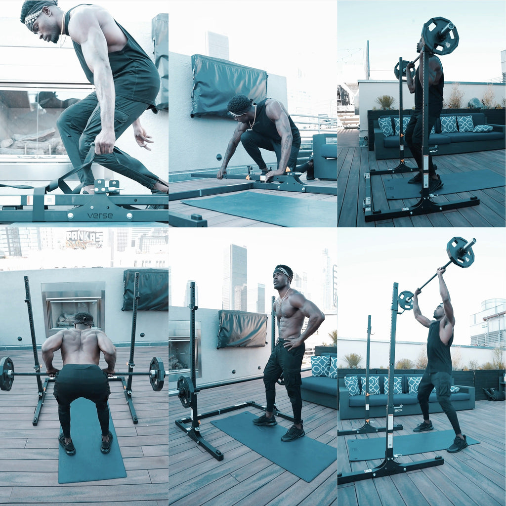 Squat Rack – Folding Portable Strength Rack
