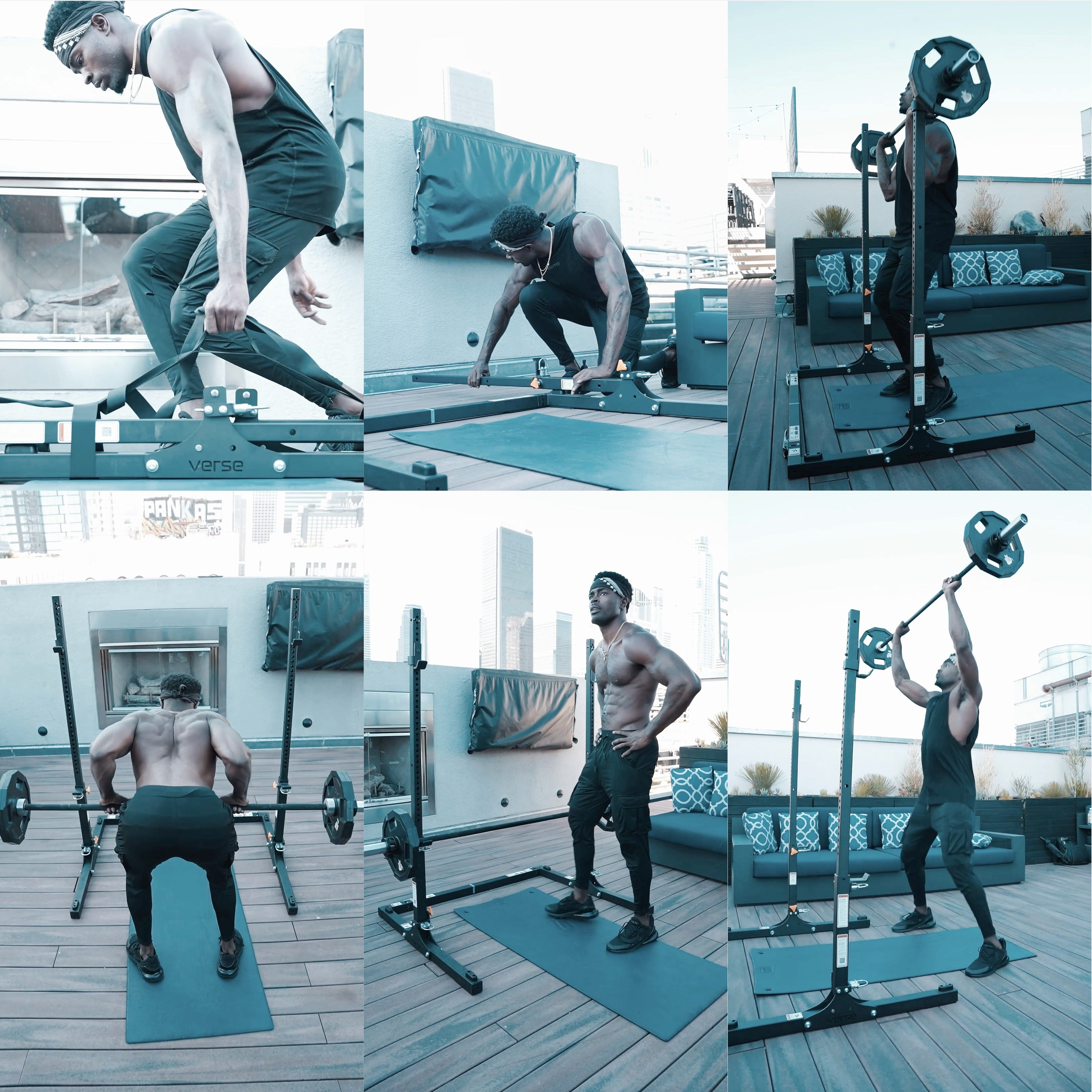 Squat Rack – Folding Portable Strength Rack