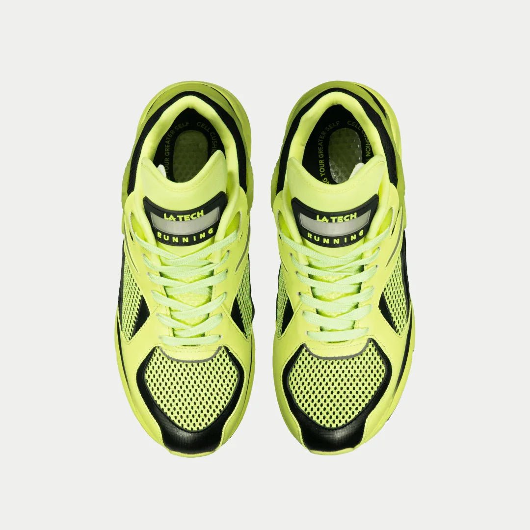 LA Gear Men's Catapult Light - Up x Glow Lowtop | Neon Yellow x BlackLA GearLowtop SneakersEstaliosFitLA20R1343A-18-7