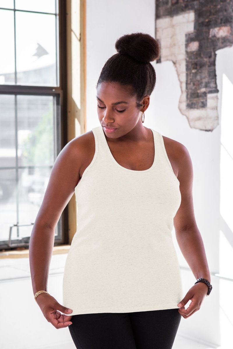 Ladies Premium Cotton Rib Racerback TankDC - GOEX ApparelEstaliosFitDC-610157