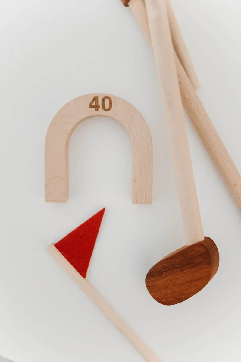 Lindquist Lane Wooden Golf Clubs Set for KidsLindquist LaneWooden ToysEstaliosFit1600401403190