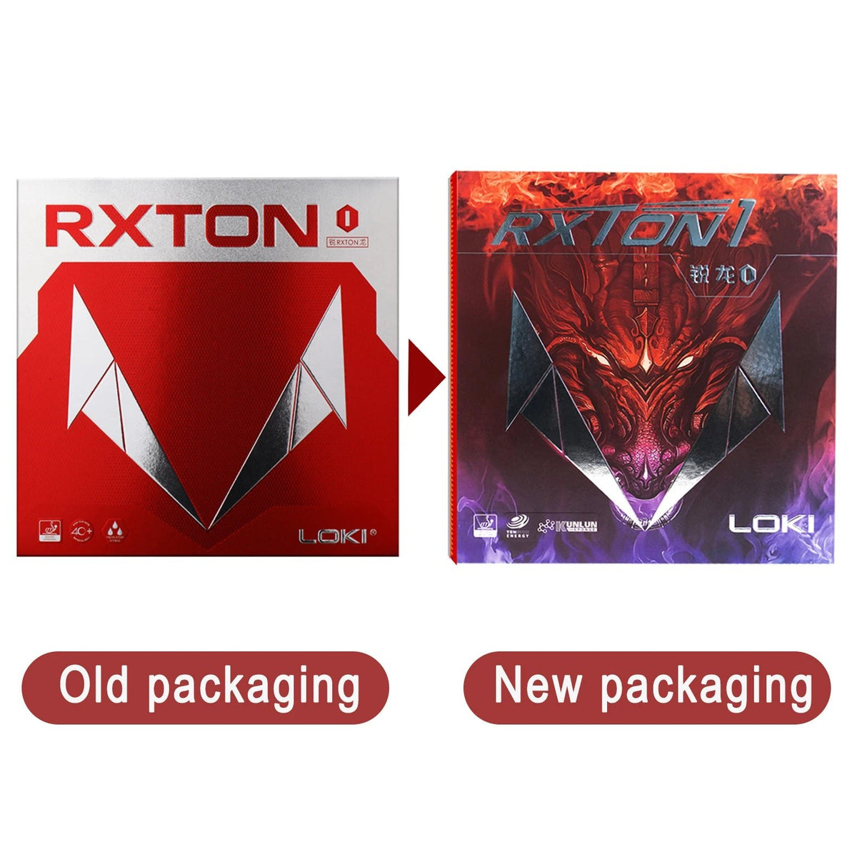 LOKI RXTON 1 Original Table Tennis Rubber RXTON - 1 Allround Spin Control Ping Pong SpongeEstaliosFitEstaliosFit183652055;20260421;1776809357NsasR