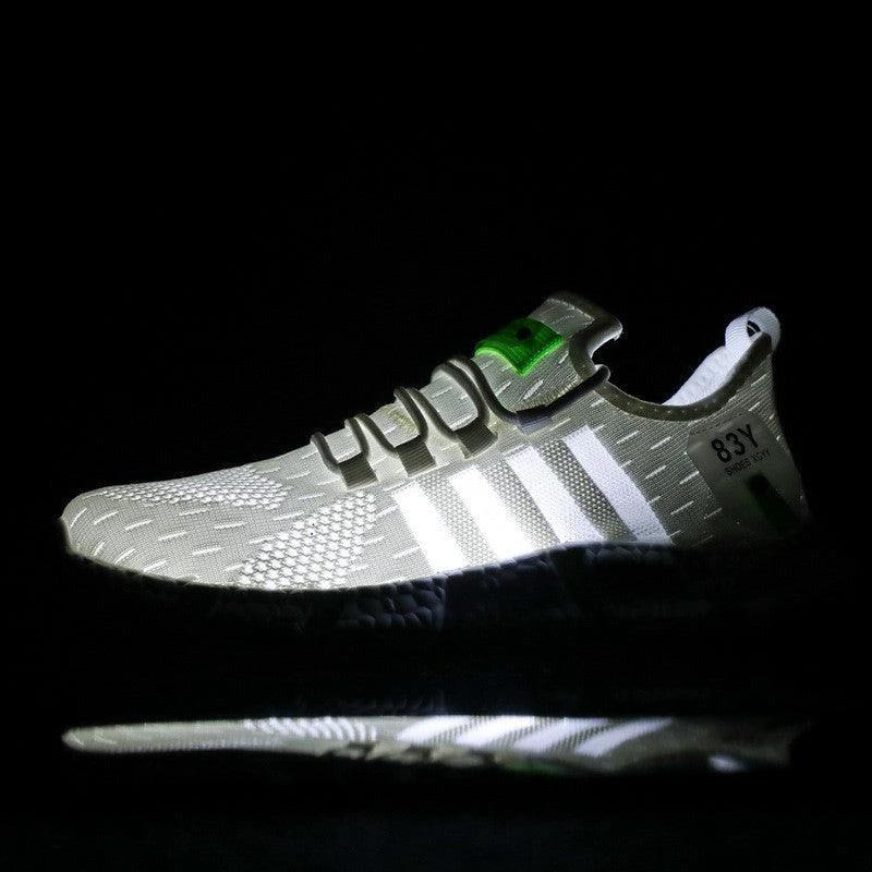 Men's Breathable Mesh Sports Shoes – Flying Weave Upper - product view 5