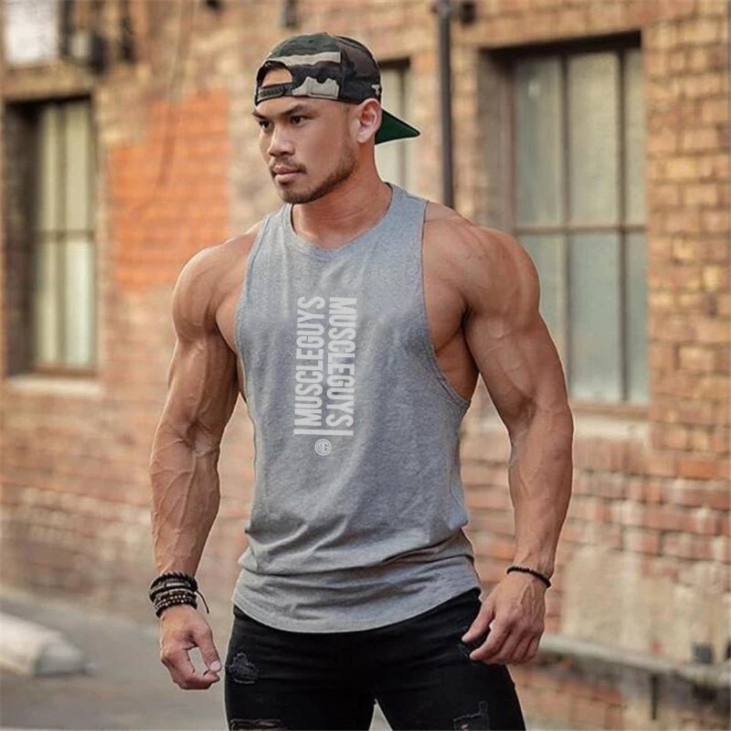 Men Bodybuilding Tank Tops Gym Workout Fitness Cotton Sleeveless Shirt Running Vest Stringer Singlet Male Summer Sports ClothesEstaliosFitEstaliosFit184450068;2026057;1778180430gv0vY