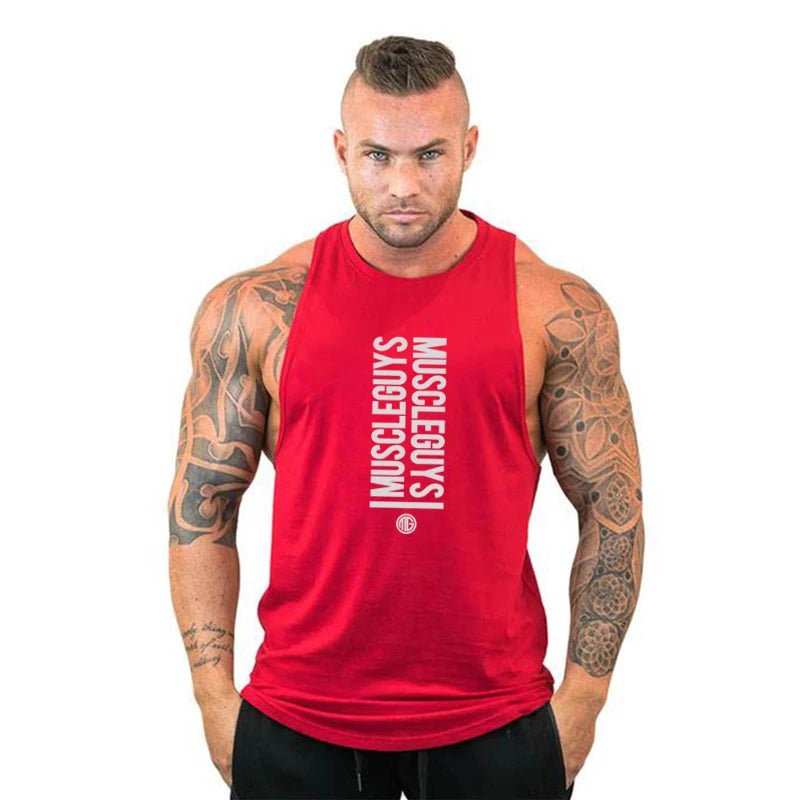 Men Bodybuilding Tank Tops Gym Workout Fitness Cotton Sleeveless Shirt Running Vest Stringer Singlet Male Summer Sports ClothesEstaliosFitEstaliosFit184450084;2026057;1778180430PyJNn