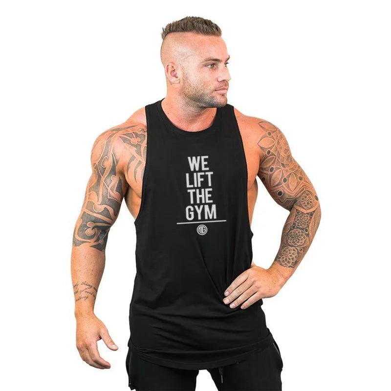 Men Bodybuilding Tank Tops Gym Workout Fitness Cotton Sleeveless Shirt Running Vest Stringer Singlet Male Summer Sports ClothesEstaliosFitEstaliosFit184450074;2026057;1778180430Xzp1I