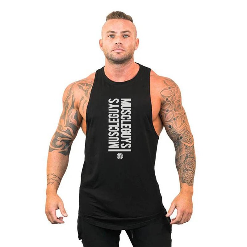 Men Bodybuilding Tank Tops Gym Workout Fitness Cotton Sleeveless Shirt Running Vest Stringer Singlet Male Summer Sports ClothesEstaliosFitEstaliosFit184450078;2026057;177818043054O3t