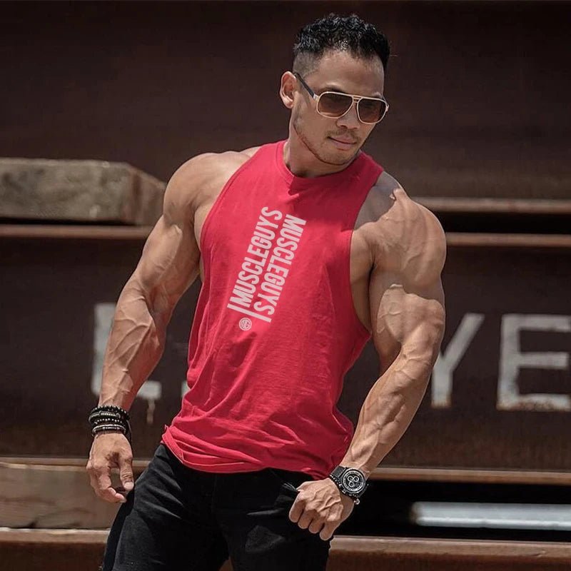 Men Bodybuilding Tank Tops Gym Workout Fitness Cotton Sleeveless Shirt Running Vest Stringer Singlet Male Summer Sports ClothesEstaliosFitEstaliosFit184450068;2026057;1778180430gv0vY