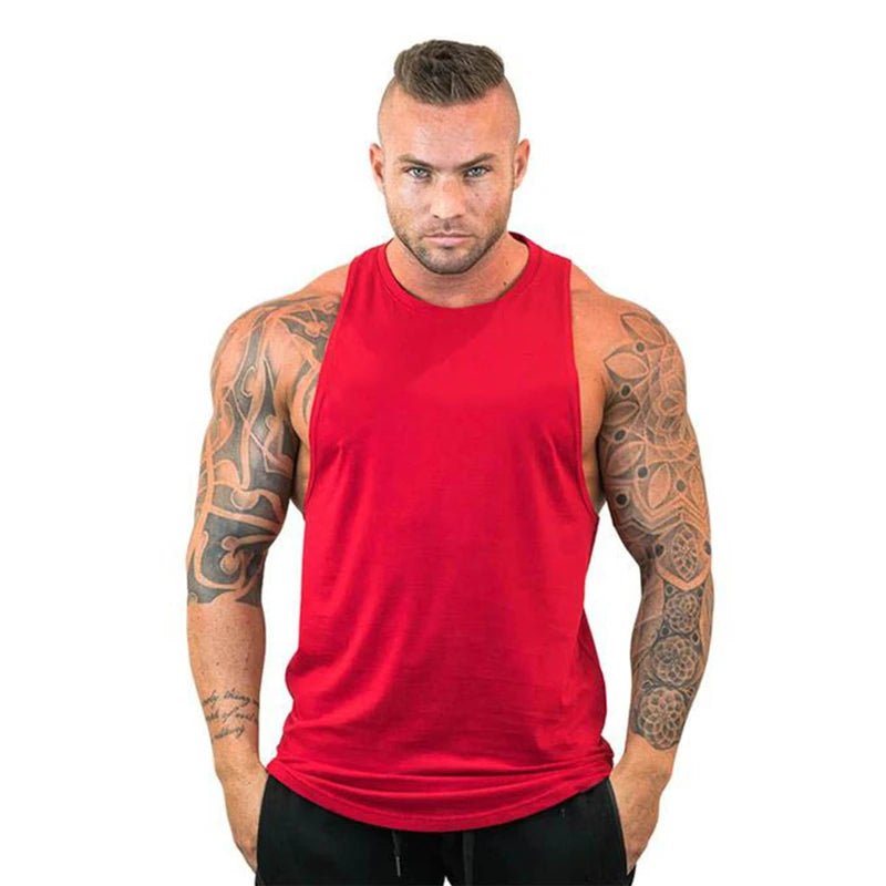 Men Bodybuilding Tank Tops Gym Workout Fitness Cotton Sleeveless Shirt Running Vest Stringer Singlet Male Summer Sports ClothesEstaliosFitEstaliosFit184450068;2026057;1778180430gv0vY
