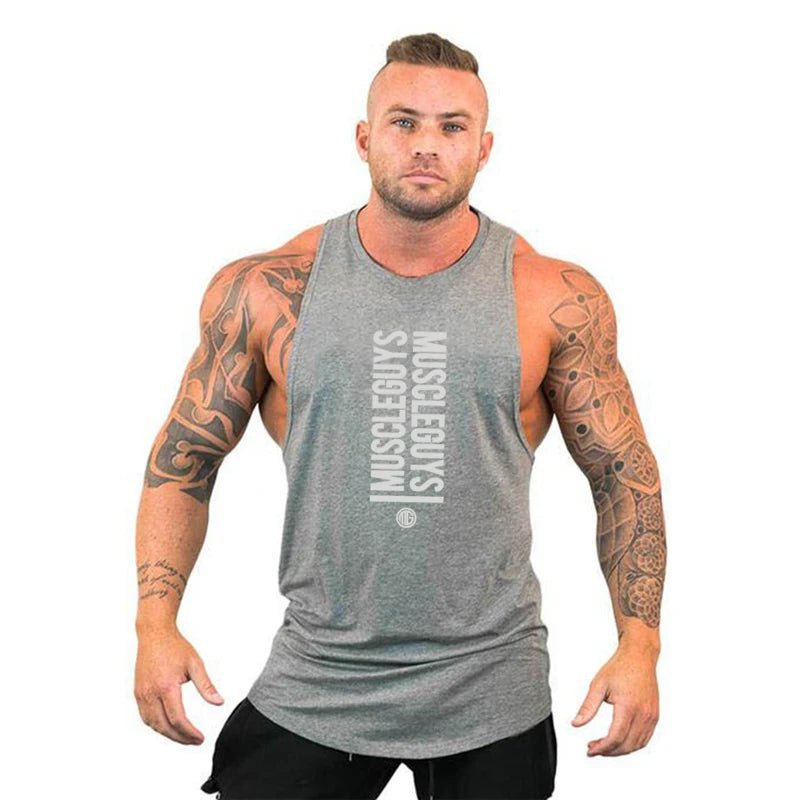 Men Bodybuilding Tank Tops Gym Workout Fitness Cotton Sleeveless Shirt Running Vest Stringer Singlet Male Summer Sports ClothesEstaliosFitEstaliosFit184450086;2026057;1778180430E7AYF