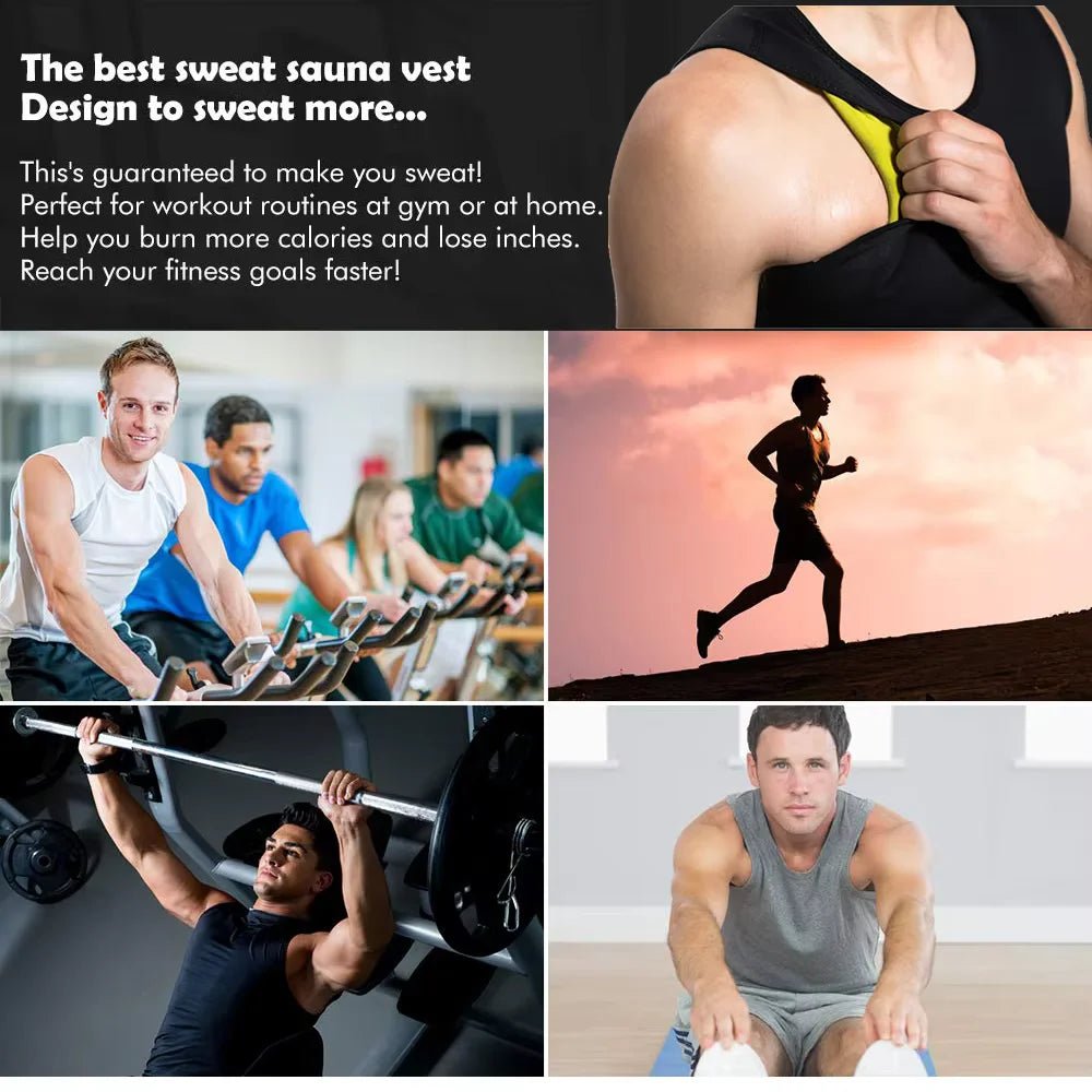 Men Sauna Effect Slimming Sports Training VestEstaliosFitEstaliosFit184217571;2026052;1777703457PL3vB