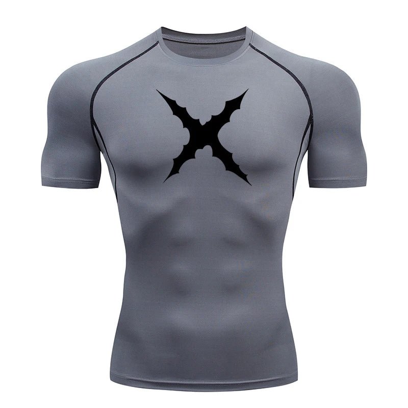 Men Scar Print Compression Shirt Quick Dry Athletic BaselayerEstaliosFitEstaliosFit184218192;2026052;17777035684qi5m