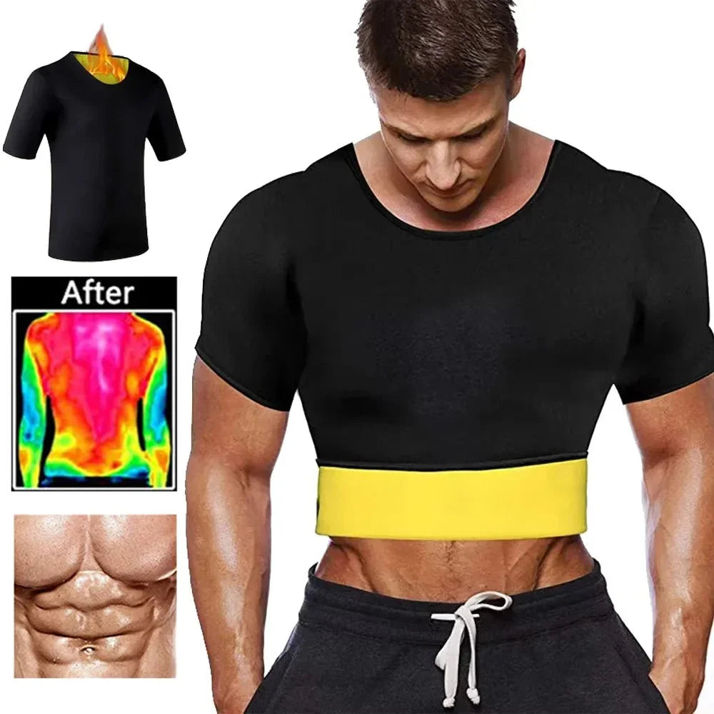 Men Trainning Exercise T-shirts Sportswear Gym Sauna Workout Fitness Short Sleeves Clothes Compression Tracksuit Athletic ShirtsEstaliosFitEstaliosFit184449549;2026057;1778180389hyqfR