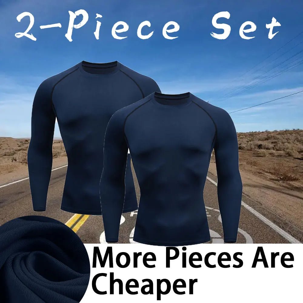 Men Workout Long Sleeve T-shirt Spring Autumn Gym Running Sport Men's T-shirts Fitness Sportswear Outdoor Tops For Men ClothesEstaliosFitEstaliosFit184448741;2026057;1778180345WDeSZ