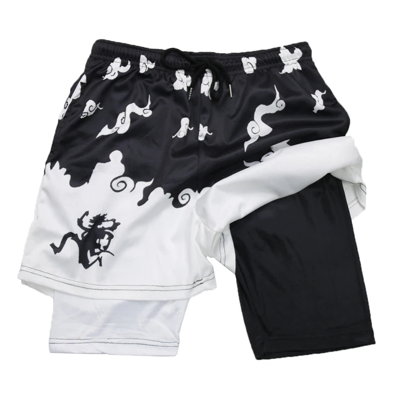 Mens 2 - in - 1 Graphic Print Running Shorts with PocketsEstaliosFitEstaliosFit184218051;2026052;1777703557maMB7