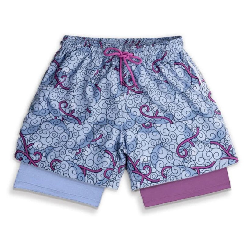 Mens 2 - in - 1 Graphic Print Running Shorts with PocketsEstaliosFitEstaliosFit184218063;2026052;17777035578VAJ3