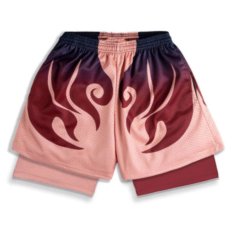 Mens 2 - in - 1 Graphic Print Running Shorts with PocketsEstaliosFitEstaliosFit184218051;2026052;1777703557maMB7