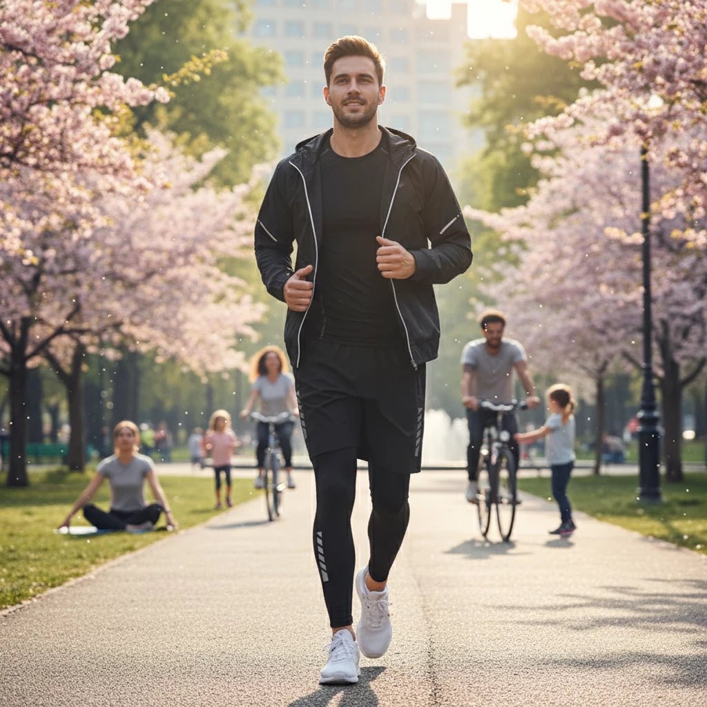 Men's All - Season Sportswear Set 3 - 5 Pcs Fitness Running Cycling Gym Elastic Tracksuit Clothing Jogging Boxing Hiking SportswearEstaliosFitEstaliosFit184218420;2026052;1777703688VF1qh