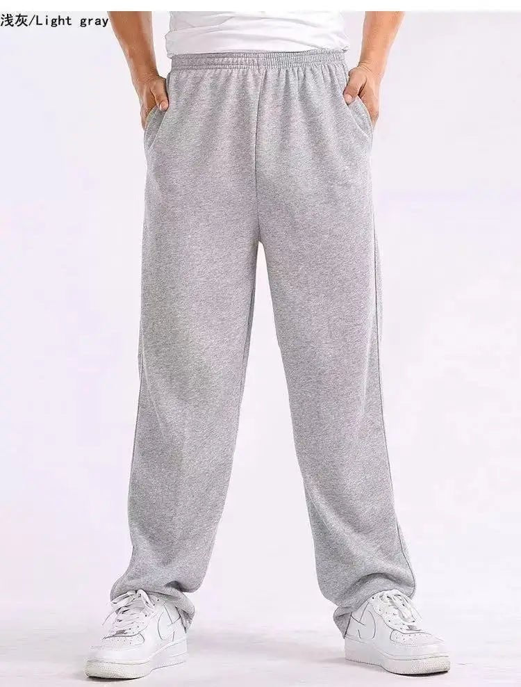 Men's American Style Loose Fit Sport Pants Casual Running Fitness Straight Leg Long Trousers Elastic Waist Gym Workout ClothesEstaliosFitEstaliosFit184449582;2026057;17781803974Ebdh