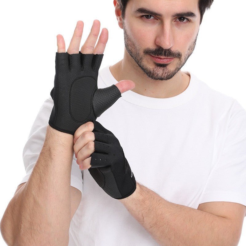 Unisex Half-Finger Sports Gloves — Cycling, Climbing & Fitness Gloves.